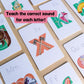 Lit Letters Phonics Flashcards - Preschool ABC Sounds for Early Reading