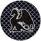 116Pcs Black Dragon Party Tableware Set,Medieval Dragon Party Supplies