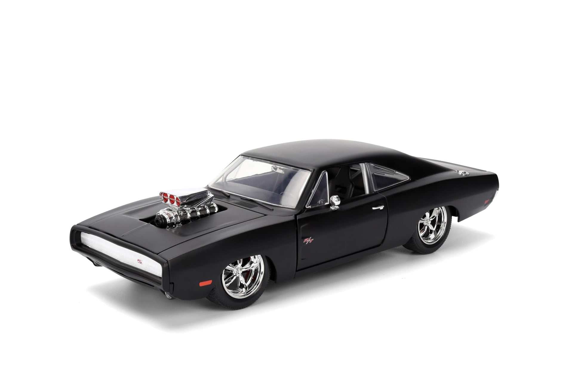 Jada Fast & Furious 1:24 Dom's 1970 Dodge Charger R/T Die-cast Car, Toys for Kids and Adults