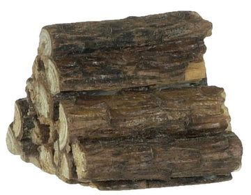 Dollhouse Miniature Set of Fireplace Logs