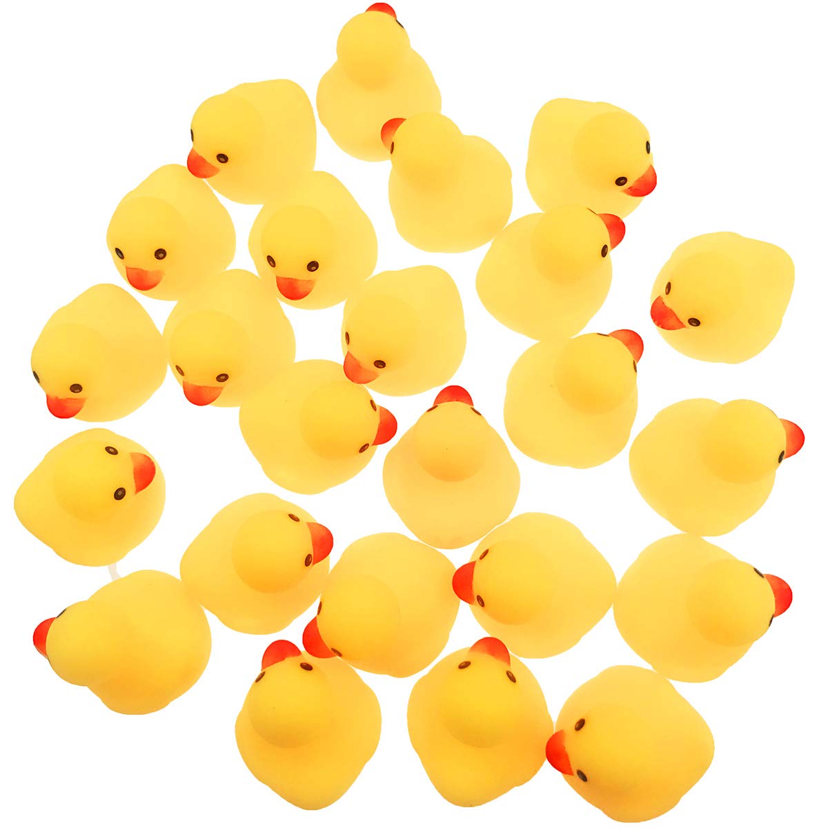 Wankko Mini Yellow Rubber Bath Ducks for Child 24pcs