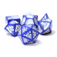 RPG Dice Set (7): Illusory Stone - Purple Agate