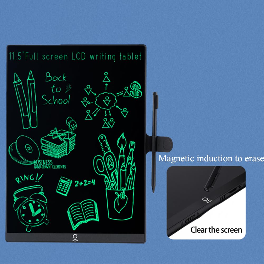 11.5in Erasable Writing Tablet for Drafting, Taking Notes and Leaving Message, Superfine Line Design Precise Sketching Writing Board Drawing Pad