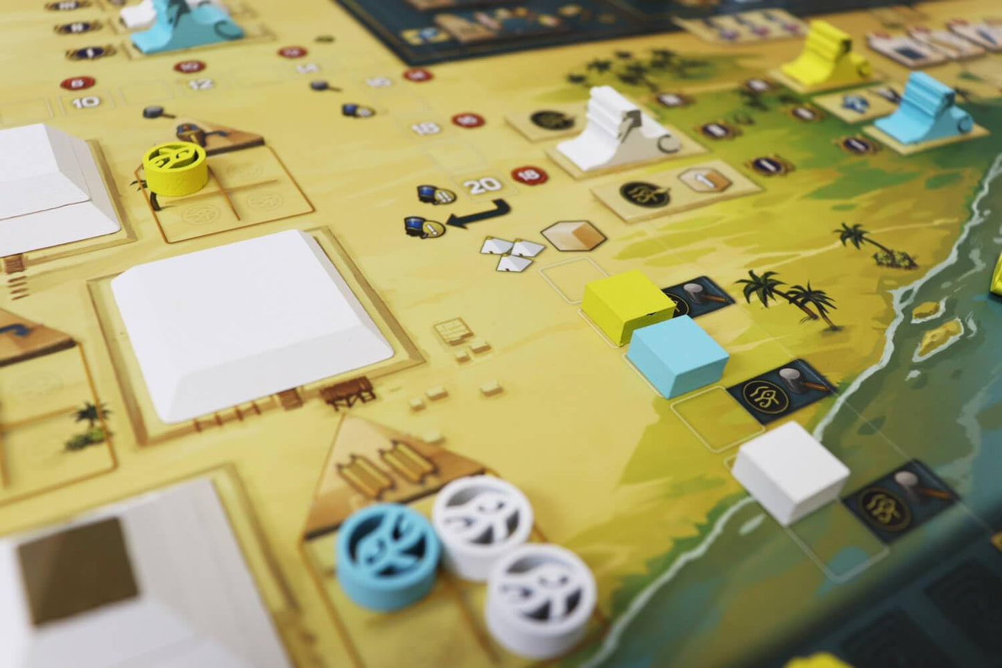 Men-Nefer Board Game - Journey Through Ancient Egypt! Worker Placement Strategy Game, Fun Family Game for Teens & Adults, Ages 14+, 1-4 Players
