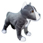 Adore 13" Standing Hope The Pit Bull Dog Stuffed Animal Plush Toy