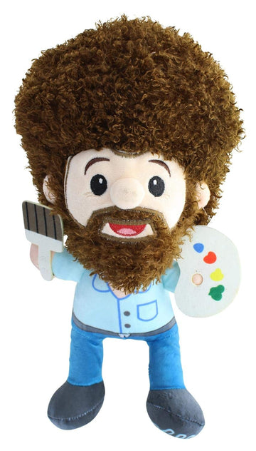 Fiesta Toy Bob Ross 6.5 inch Plush Toy, Brown