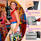 2Pcs Inflatable Radio Boombox Inflatable Mobile Phone,80's 90's Phones for Retro Hip Hop Theme Party Decor,Birthday Photo Supplies Gifts