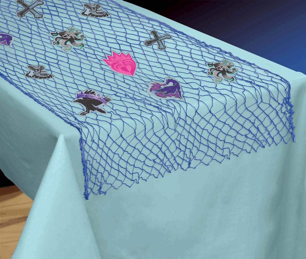 Disney Descendants 3 Fish Net Table Runner - 50" x 65", 1 Kit