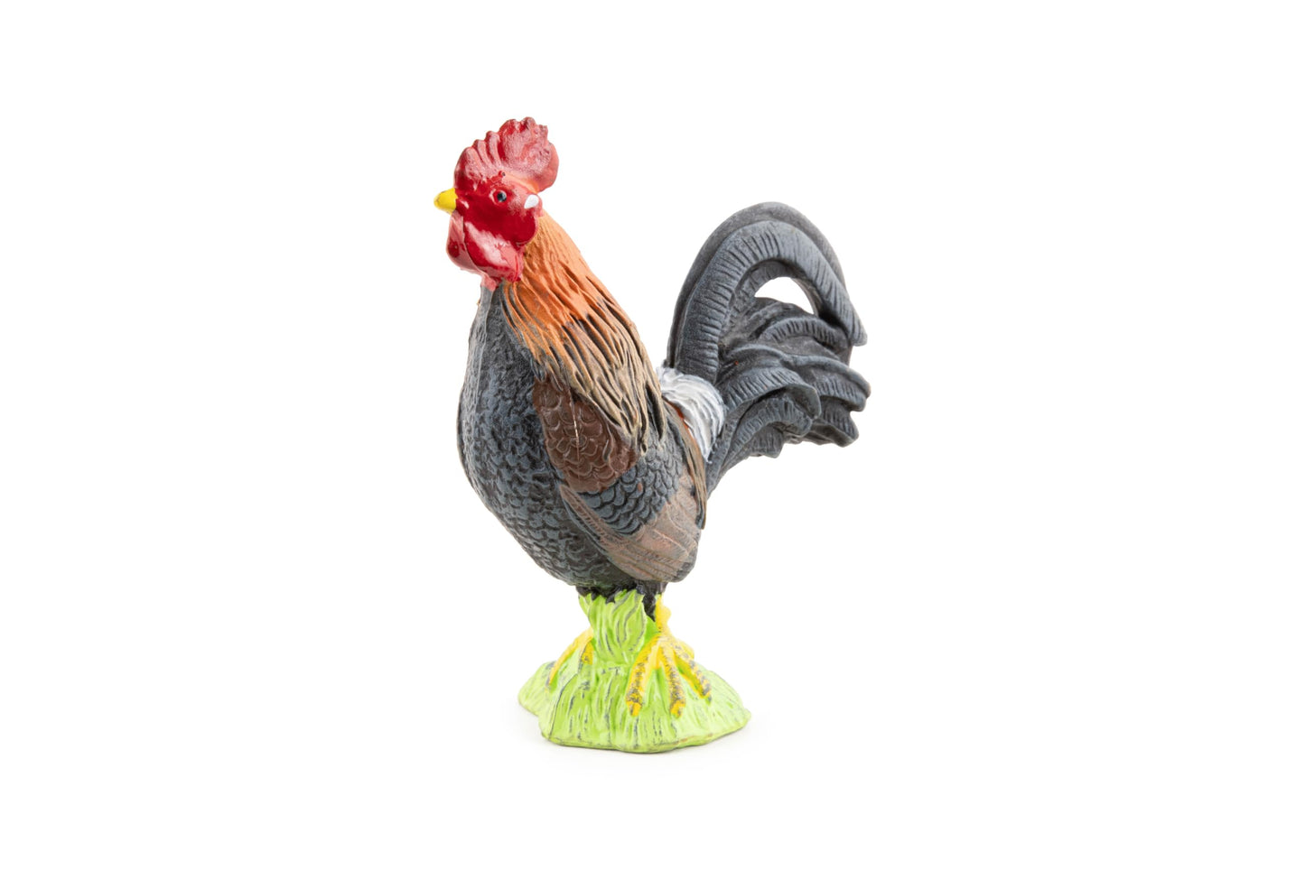 Papo - Realistic Gallic Rooster Figure - Ages 3+ - Farm Life Collection - Educational Play Farm Birds - Gift Idea Toy for Girls and Boys