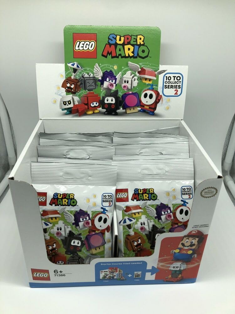 LEGO Super Mario Character Packs - Series 2 (71386) Building Kit (1 of 10 to Collect), Collectible Toys for Creative Kids to Enhance Interactive Play