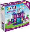 Tytan Tiles Princess Castle 60-Piece Magnetic Tiles Building Set, Adorable Kids’ STEM Toy, Creative Play, Shape & Pattern Recognition, Fine Motor