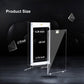 RIXUGIT 10-Pack One Touch Booster-Pack Magnetic-Holders - UV Protection Clear Booster Pack Cases, Fit for Standard Cards Storage and Display, Protect