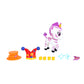 Zoonicorn Promi Dress-Up - 5" Purple Zoonicorn with Yellow Shoes