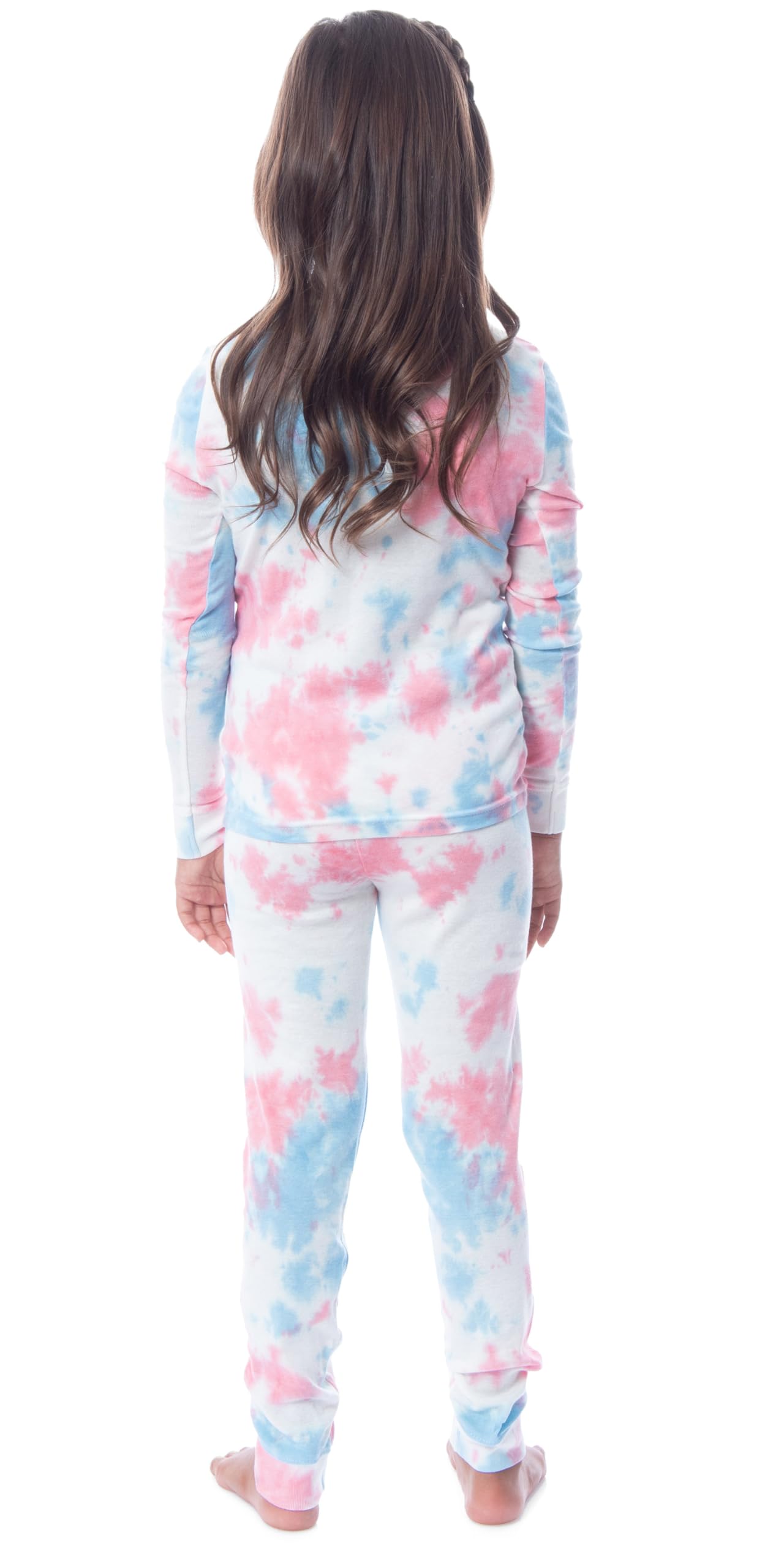 Barbie Girls' Princess Doll Unicorn Unisex Child 2 Piece Sleep Pajama Set (8)