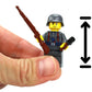 Battle Brick 1.6 Inches Tall German Kar98 WW2 Soldier Custom Minifigure | Printed in the USA | Genuine Military Minifig | Great Gift for Ages 8+