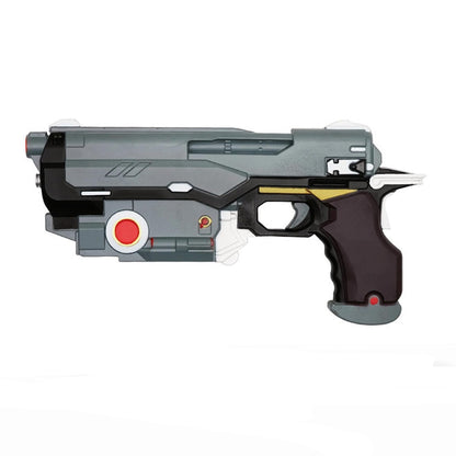 12" Sci-Fi Corporate Security Sidearm - EMG-Inspired Foam Pistol Prop for Cosplay, Wasteland & Space-Themed Costumesn