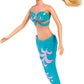 Simba Toys - Steffi Love and Evi Mermaid Friends | Includes Dolphin Figure and Seahorse Comb | Ages 3+