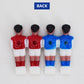 CATCYLUIS 4PCS Foosball Men, Table Soccer Men Player, Soccer Player Set, Plastic Replacement Parts, Foosball Replacement Players for Football Table