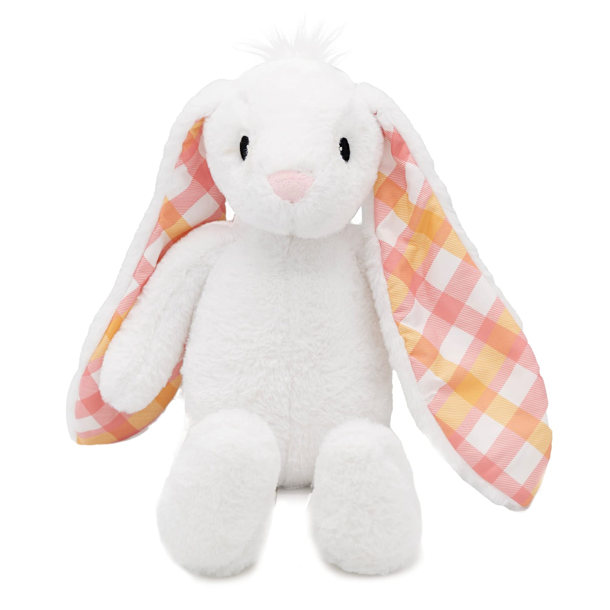 Plushible Easter Bunny Stuffed Animal, 18" (Snow White) - Plush, Soft Embroidered Stuffed Bunny Toy for Kids, Newborns, Boys & Girls, Cuddly