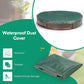 Costzon Round Kids Sandbox with Cover, HDPE Sand Pit w/Detachable Built-in Seating & Bottom Liner for Backyard, Garden, Beach, Lawn, Outdoor Sand Box