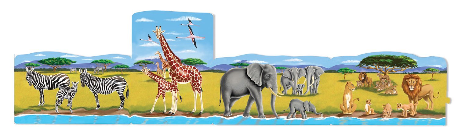 Safari Linking Floor Puzzle (96 pc)