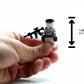 Battle Brick 1.6 Inches Tall Custom Special Forces Winter Army Commando Collectible Custom Minifigure | Genuine Military Minifig | Packaged in the USA