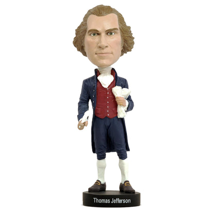 Royal Bobbles Thomas Jefferson, 3rd President of the United States - Founding Fathers Collection - 8.3 Inches Tall - Collectible Bobblehead Statue
