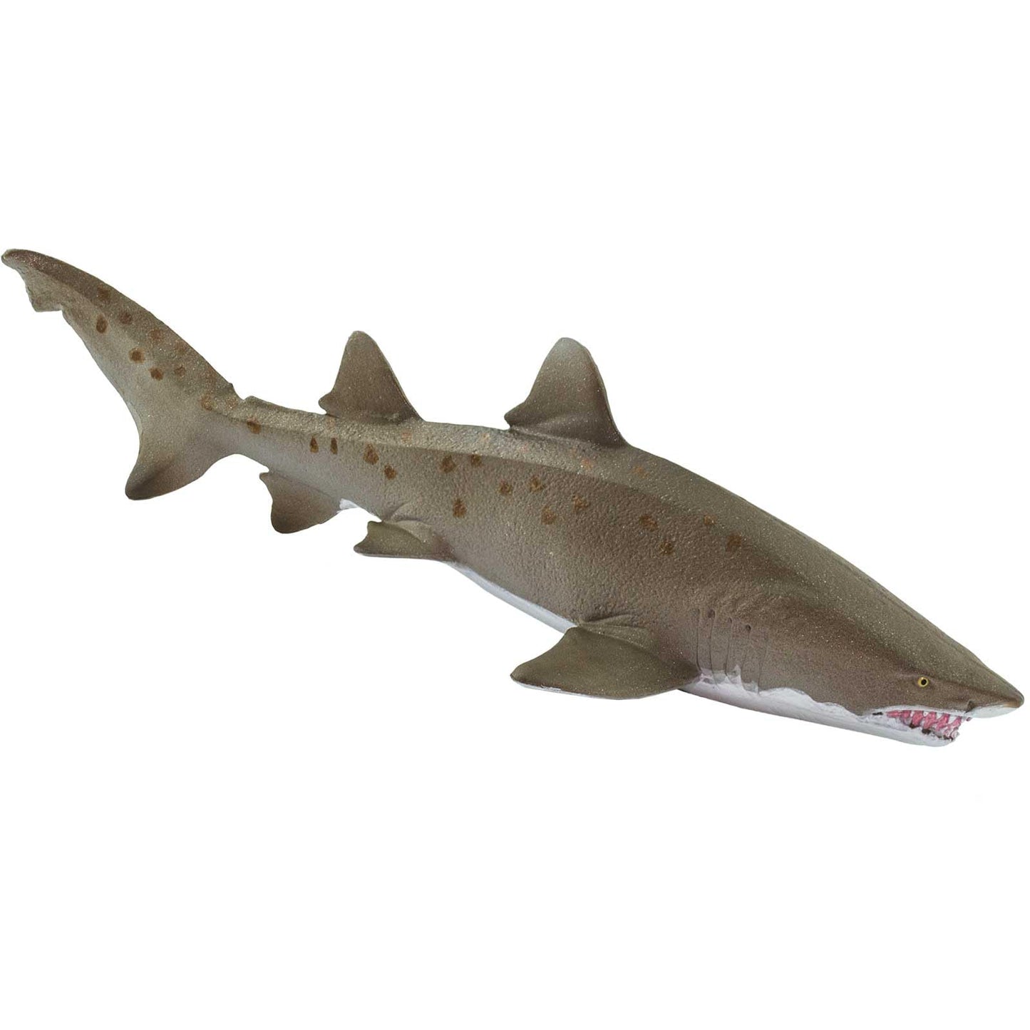 Safari Ltd. Sand Tiger Shark Figurine - Detailed 6.5" Plastic Model Figure - Fun Educational Ocean Play Toy for Boys, Girls & Kids Ages 3+