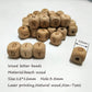 104pcs Square Wood Alphabet Beads 12MM Natural Beech Wooden Letter Beads for Jewelry Making DIY Bead Necklace (Wood Letter 104pcs)