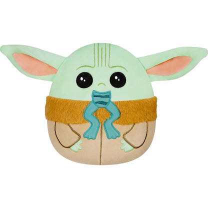 Squishmallows Original 8in Star Wars Grogu Eating Frog Plush (Little)