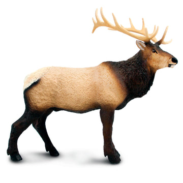 Safari Ltd. Elk Figurine - Realistic 8" Model Figure - Educational Toy for Boys, Girls & Kids Ages 3+