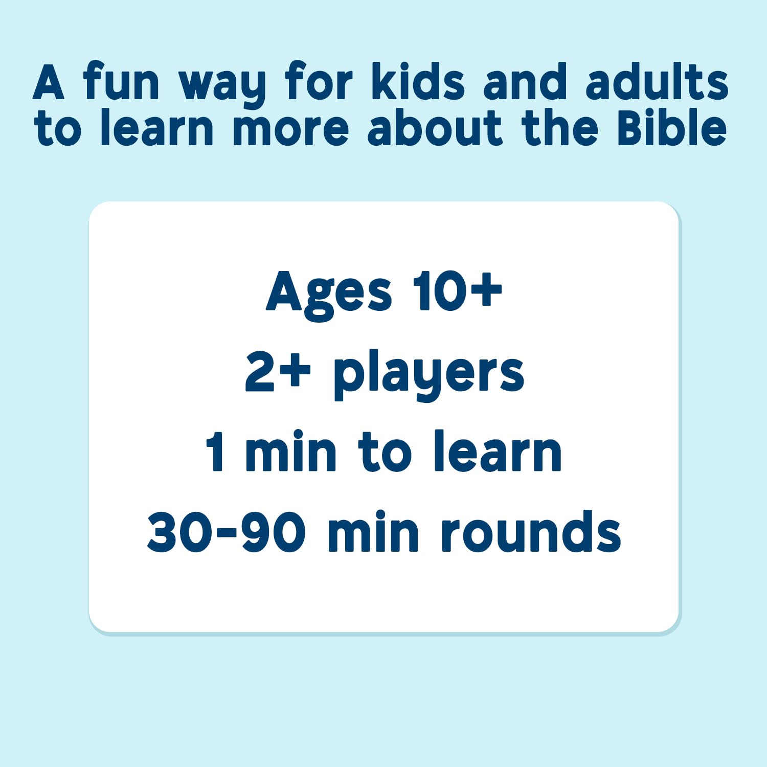 SO YOU THINK YOU KNOW THE BIBLE, a Fun Trivia Game for Families, Fellowships and Bible Study - Great Christian Gift