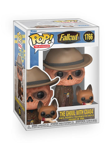 Epic Collectibles Pop TV: Fallout - The Ghoul with CX404 Vinyl Figure Bundled with Box Protector Compatible for Funko
