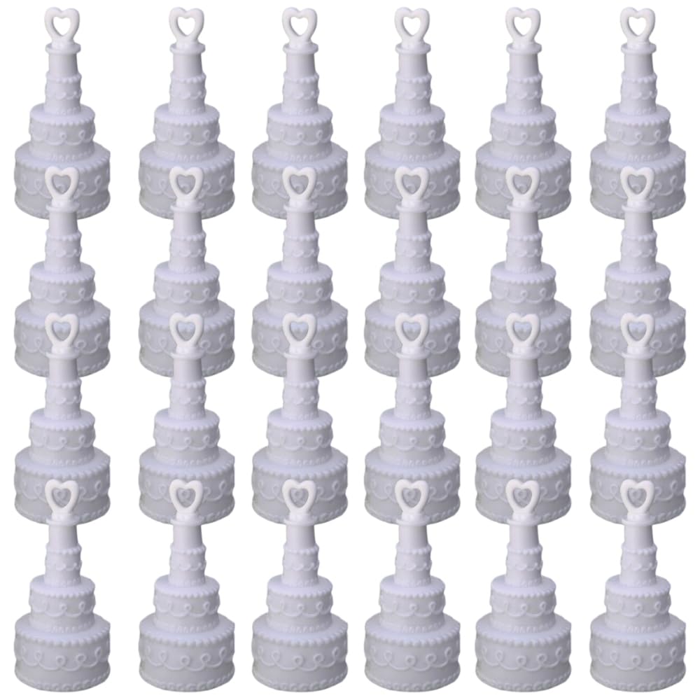 Fun Express Educational Products - Plastic Wedding Cake Bubble Bottles, 2 Dozen