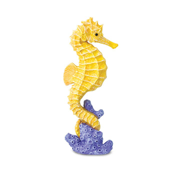Safari Ltd. Seahorse Figurine - Detailed 5" Plastic Model Figure - Fun Educational Play Toy for Boys, Girls & Kids Ages 3+