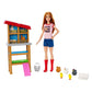 Barbie Chicken Farmer Doll, Red-Haired, and Playset with Henhouse, 3 Chickens, 2 Chicks and More, Career-Themed Toy for 3 to 7 Year Olds (Amazon