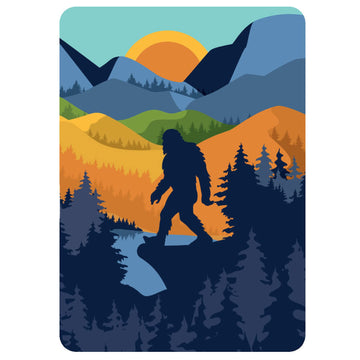 Wilcor Bigfoot Scene Premium Poker Playing Cards Sasquatch 1 Deck