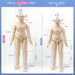 XiDonDon New 4.2 inch/4.6 inch Doll Body 1/12 YMY PVC Body for GSC,STO,1/12 BJD Doll Head Movable Spherical Joint Dolls Action Figure Toys (11.8cm