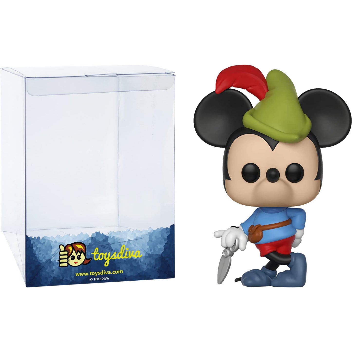 Funko Brave Little Tailor: P o p ! Vinyl Figurine Bundle with 1 Compatible 'ToysDiva' Graphic Protector (429-32189 - B)
