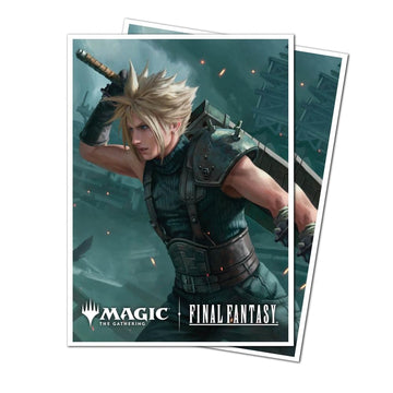 Ultra PRO - Final Fantasy x Universes Beyond Cloud, Ex-Soldier 105ct APEX Deck Protector™ Sleeves for Magic: The Gathering | Trading Card Accessories