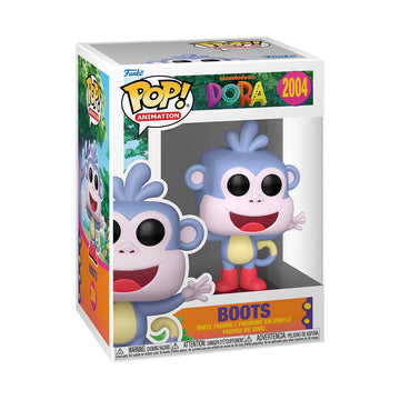 Funko Pop! Animation: Dora The Explorer - Boots - Collectable Vinyl Figure - Gift Idea - Official Merchandise - Toys for Kids & Adults - TV Fans