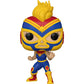 Funko La Estrella Cósmica (Captain M a r v e l ): P o p ! Vinyl Figurine Bundle with 1 Compatible 'ToysDiva' Graphic Protector (710-53872 - B)