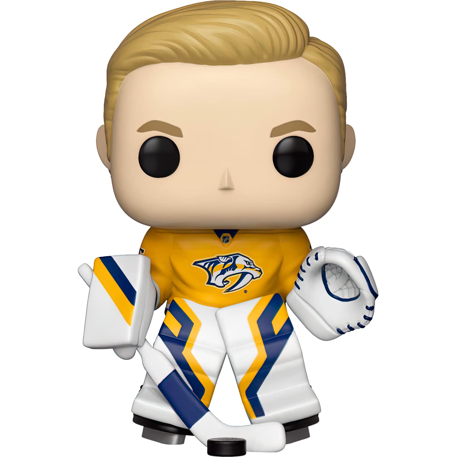 Funko P e k k a R i n n e [P r e d a t o r s ]: P o p ! Hockey Vinyl Figurine Bundle with 1 Compatible 'ToysDiva' Graphic Protector (039-34332 - B)