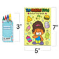 ArtCreativity Dental Coloring Book Kit for Kids - Includes 12 Mini Coloring Books and 12 Boxes of 4 Crayons Each - Fun Birthday Party Favors, Party