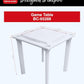Bene Casa - Indoor & Outdoor Domino and Game Table Includes Domino and Scrabble Tile Racks and Cup Holders - Table Legs are Removable for Easy Storage