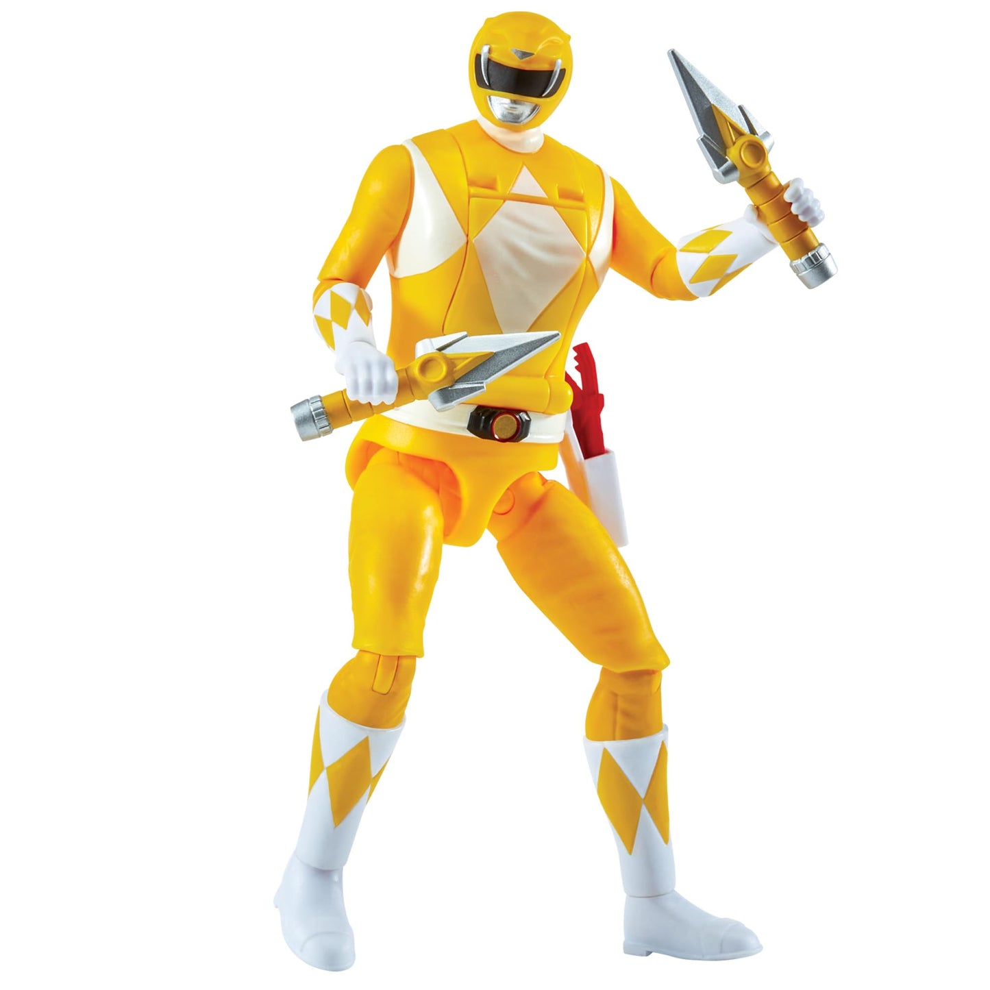 Power Rangers Mighty Morphin Re-Ignition - Auto-Morphin Yellow Ranger Action Figure by Playmates Toys