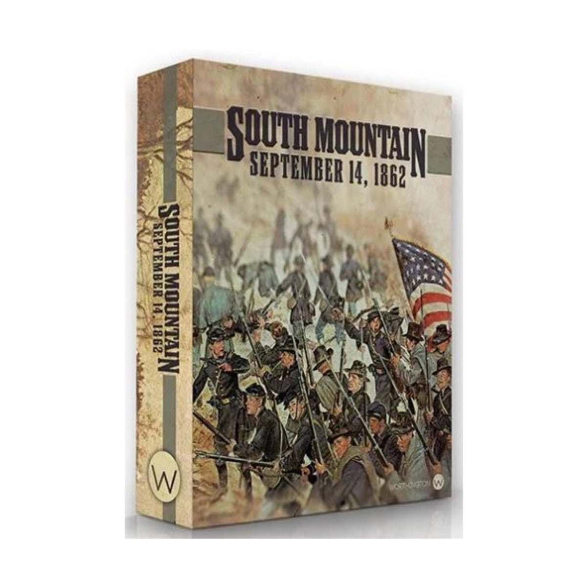 Worthington Games South Mountain 1862 Board Game for Adults 18+