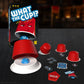 What The Cup!? | Social Bluffing Dice Game | Featuring Handheld Dice Cups & D12 Dice | Spy, Swap, Steal The Winning Cup | 3-6 Players, Ages 12+