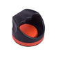Plastic Air Hockey Strikers/Pushers, 2 PCS 4" Plastic Black Air Hockey Pushers and 4 PCS 2.75" Pucks Replacement for Game Tables Goalies Equipment