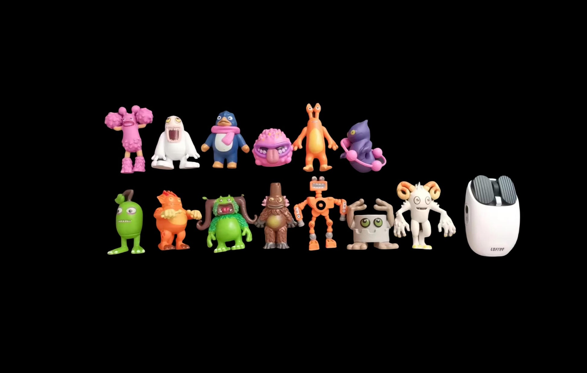 KRSEUB Singing Monsters Toys Mini Action Figure Playset, 13pcs